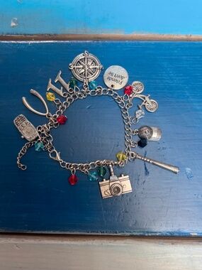 Stranger Things Iconic Multi-Charm Bracelet – Adjustable Chain